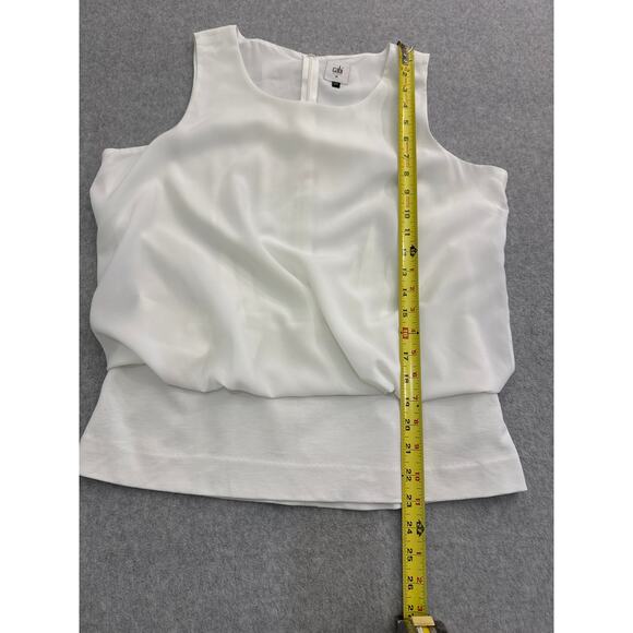 Cabi Women's Indulgence White Tank - Size M - Picture 8 of 10